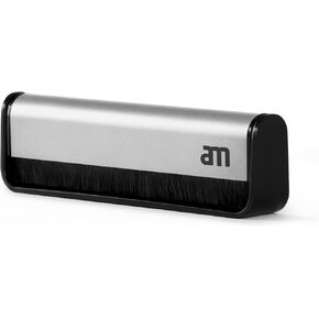 Clean Sound Record Brush - Anti-Static Ultra Fine Carbon Fibre, Record Cleaner for Music Lovers, Effectively Lifts Dust & Reduces Friction, Record Cleaning in Kuwait