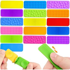 ألعاب Sensory Toys للأطفال البالغين ، 16 مساءً ألعاب شفط محكم لأطفال التوحد ، ألعاب المكتب الحسي لتخفيف القلق ، تململات تململ لمكتب الفصول الدراسية (النمط 2) in Kuwait