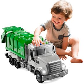Fire Truck Toy for Kids 3 4 5 6 7 8 Years Old - Fire Trucks Playset with Rotating Ladder, Sound and Light, Vehicle Toys for Boys 5-8, City Cars Toyset, Birthday Gifts for Girls Toddlers 1-3+