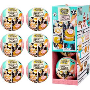 MGA's Miniverse Make It Mini from Scratch Series 1 (6 Pack), Mini Collectibles, Mystery Blind Packaging, DIY, Replica Food, NOT Edible, Collectors, 8+