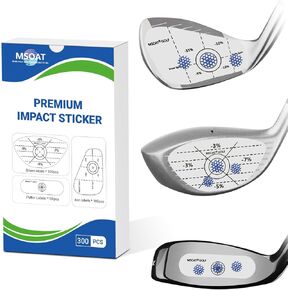 مجموعة شريط تأثير الجولف من MSOAT 150 قطعة، ملصق تأثير نادي الجولف لUT/FW/الهجين، والأخشاب، والمكواة لكل 50 قطعة، والتحليل الذاتي للبقع الحلوة والاتساق، ومساعدة تدريب مفيدة على تحسين دقة التأرجح in Kuwait