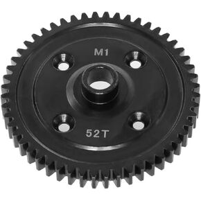 RC Spare Part Compatible with Traxxas for Sledge 1/8 RC Car Upgrade Parts Replacement Accessories Steel Metal 46T 52T M1 Spur Gear Main Gear(52T)