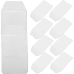 10 Pack Pvc Pen Bags for Nurses Doctor Pencil Case Pen Holder Reusable Nurse Pocket Protector