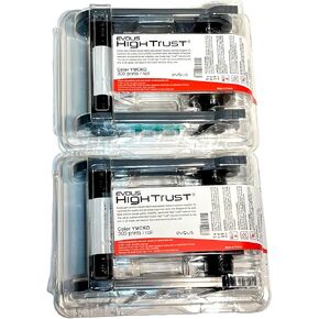 Genuine Evolis Primacy 2 Color Printer Ribbon (PN#R5F208A100) | YMCKO Color Band with 300 Prints Capacity | Primacy 2 Printer Compatible Only (Pack of 2 Ribbon Rolls)