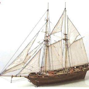 PUZOU DIY Sailboat Modeling Kit - Classical Wooden Sailing Boat Ship Decorat