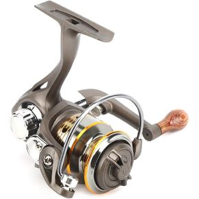 Mini Durable 13+1bb Storage Metal Spinning Roller Fishing Wheel Accessories for Riverlake Fishing, Portable