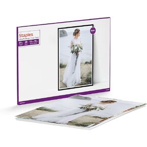 Staples Ultra Premium Matte Photo Paper, 13-inch W x 19-inch L, 20/Pack (19896-CC)