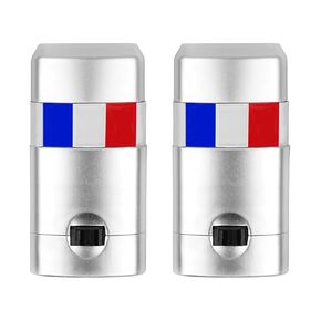 Red White Blue Face Paint Stick, Patriotic Face Body Painting Baseball Eye Black America USA Flag Makeup Stick 4th of July Accessories for Kids Women Men Sports Party Independence Day (2 Pack)