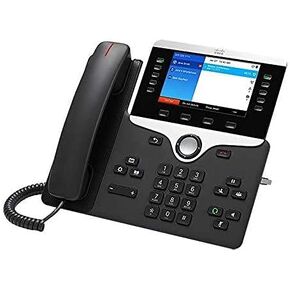 Cisco IP Phone 8851 with Multiplatform Firmware - Charcoal (Power Supply Not Included) (Renewed)