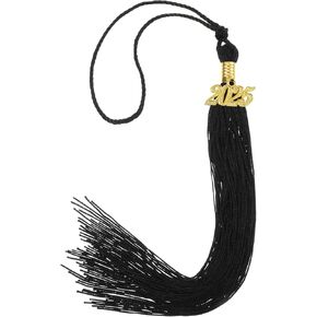 2025 Graduation Tassel, Black Graduation Cap Tassels with 2025 Year Gold Charm, Perfect for Graduat Cap, Graduat Party Decorations, Ceremonies Accessories for Graduates