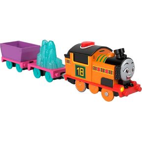 Thomas & Friends Motorised Toy Train HYR78 Talking Nia Battery Powered Motor with Sounds and Phrases for Ages 3+