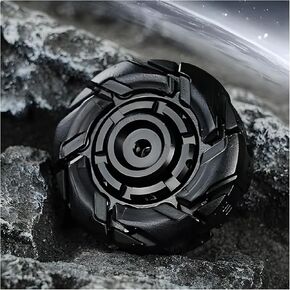 EDC Restless Decompression fingertip Open Armor Gyroscope Adult Rotating Metal Toy Office Leisure Desktop Gyroscope Gift Rotating Metal Toy (1 Pcs)