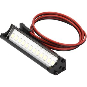 RC Crawler LED Light Bar,55mm LEDs Lamp Upgrade Parts for 1/10 Remote Control Car Part