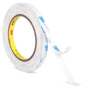 Double Sided Tape 0.39"×16.5Ft, Mounting Tape Heavy Duty No Residue, Removeable PE Foam Tape Strips, Extra Strong Adhesive Tape Waterproof for Walls Home Office Decor Crafts Paint Picture Poster