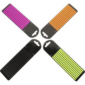 Portable Highlight Strips Transparent Professional Page Markers for Reading and Annotating Books Sticky Tabs Deep