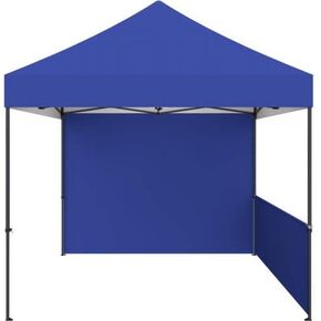 Zoom Popup Tent Full Wall (Black)