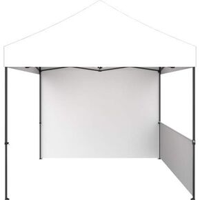 Zoom 10 'POP UP TEUT Solid Color 1/2 WALL + HARETWARE (Black)
