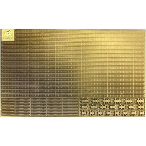 Etching Railing Photo-Etch Handrails & Ladders for 1/700 Model Ship CYPE005