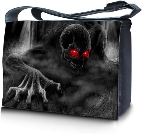 LSS 15" 15.6 inch Laptop Padded Compartment Shoulder Messenger Bag, Carrying Case for 14" 15" 15.6" & Smaller Size Notebook in Saudi Arabia