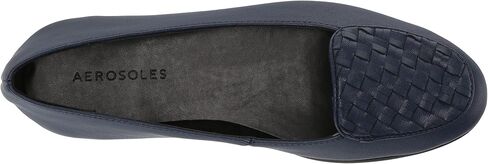 Aerosoles Women's Brielle Loafer, Natural Printed Snake PU, 8 in Kuwait