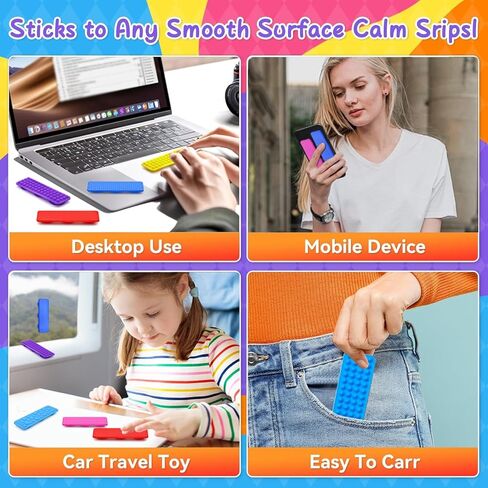 ألعاب Sensory Toys للأطفال البالغين ، 16 مساءً ألعاب شفط محكم لأطفال التوحد ، ألعاب المكتب الحسي لتخفيف القلق ، تململات تململ لمكتب الفصول الدراسية (النمط 2) in Kuwait