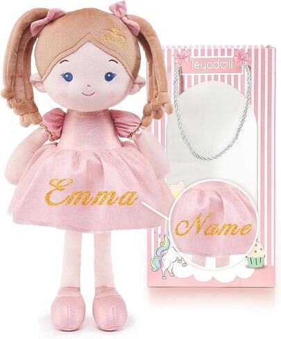 ألعاب دمية طفل ناعمة مخصصة للبنات (16 '') ، أول دمى عيد الميلاد ، ألعاب Leya Doll Baby Rag Plush لأطفال الأطفال الصغار - Christmas Special - Princess Breeze in Kuwait