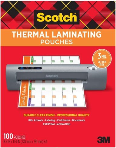 3M 65 Variety-Thermal Pouches Laminator (TP-8000-VP) in Saudi Arabia