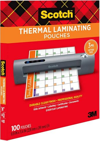 3M 65 Variety-Thermal Pouches Laminator (TP-8000-VP) in Saudi Arabia