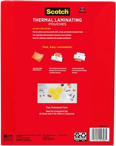 3M 65 Variety-Thermal Pouches Laminator (TP-8000-VP) in Saudi Arabia