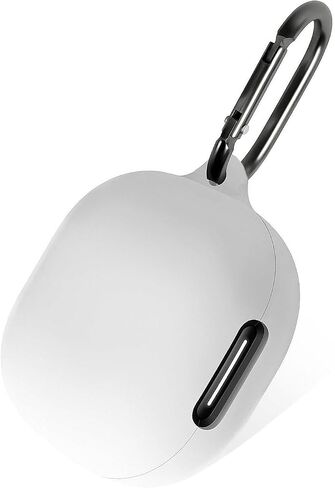 Geiomoo Silicone Case for Anker Soundcore P40i, Protective Cover with Carabiner (Black) in Saudi Arabia