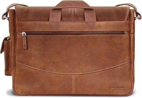 Premium Leather 13 MacBook Pro Messenger Bag W/Sleeve in Saudi Arabia