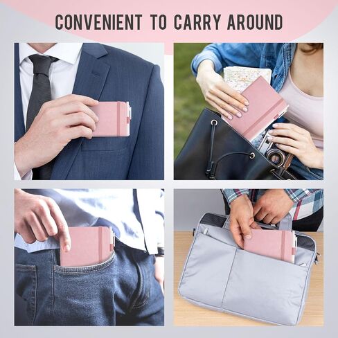 Pocket Small Notebook Journals ، 8 Pack (8 Pastel Color) Mini Notebook 3.7x5 in Kuwait