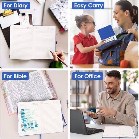 Lined Journal Notebooks for Women and Men, A5 100gsm Hardcover Notebook with Pen Loop, 160 Pages, 5.7" X 8.3", Notebook for Student, Office, School (Black) in Kuwait