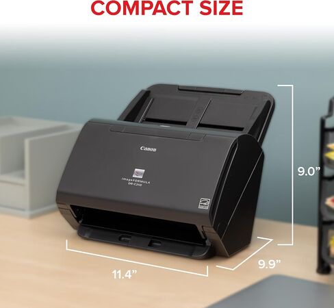 Canon 0651C002 ImageFORMULA DR-C240 Office Document Scanner in Saudi Arabia