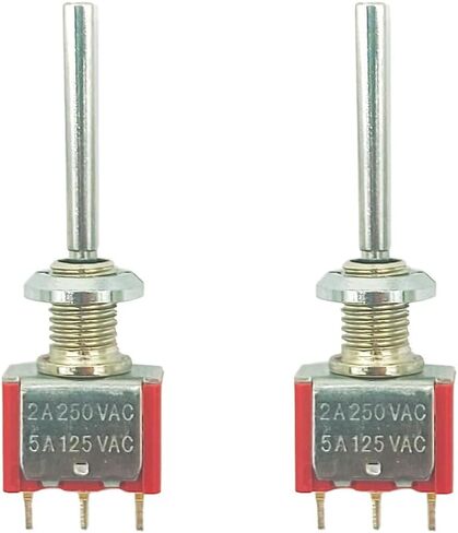 2PCS RC Transmitter 3 مواضع وموضعين مفتاح التبديل الطويل والاختصار لـ Taranis X9D Plus Radiomaster TX16S Jumper T12 spektrum dx8 gen2 nx10 استبدال (3 مواضع طويلة) in Kuwait