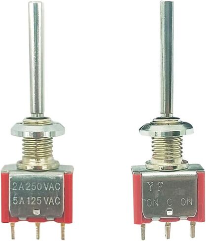2PCS RC Transmitter 3 مواضع وموضعين مفتاح التبديل الطويل والاختصار لـ Taranis X9D Plus Radiomaster TX16S Jumper T12 spektrum dx8 gen2 nx10 استبدال (3 مواضع طويلة) in Kuwait