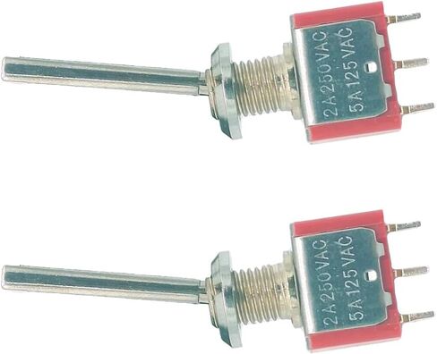 2PCS RC Transmitter 3 مواضع وموضعين مفتاح التبديل الطويل والاختصار لـ Taranis X9D Plus Radiomaster TX16S Jumper T12 spektrum dx8 gen2 nx10 استبدال (3 مواضع طويلة) in Kuwait