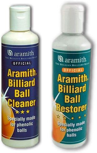 Aramith Bundle of 2 Items Billiard Ball Cleaner & Aramith Microfibre Cloth in Saudi Arabia