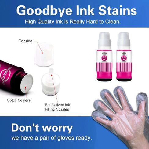 32XL إعادة ملء زجاجات الحبر بديل لـ HP 32XL BLACK Ink Bottle Set مع HP SMART TANK 7301 7602 5000 6001 5101 5102 PLUS 651 551 PRINTER in Kuwait