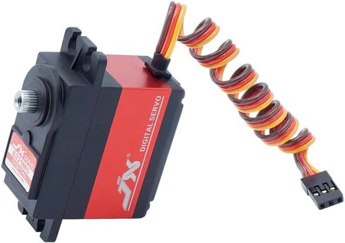 JX PDI-6221MG Metal Gear 20kg RC Servo Arm Torque Torque Digital Digital Servo لـ RC Car Carler RC Helicopter Model (PDI-621MG-120) in Kuwait
