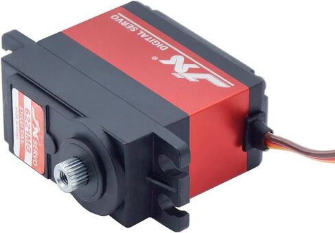 JX PDI-6221MG Metal Gear 20kg RC Servo Arm Torque Torque Digital Digital Servo لـ RC Car Carler RC Helicopter Model (PDI-621MG-120) in Kuwait
