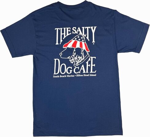 Salty Dog Patriot Dog T-Shirt in Saudi Arabia