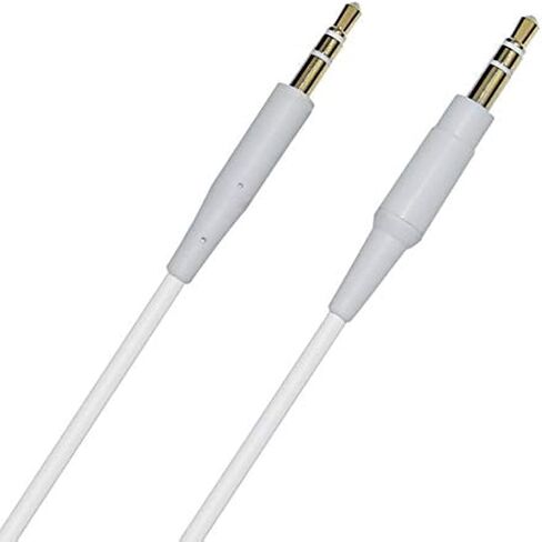 Saipomor Replacement Audio Cords Compatible with Bose 700, OE2, OE2i, QC25, QC35, QC35 II, QC45, SoundLink & SoundLink II Headphones – 2.5mm to 3.5mm Jack, Black in Saudi Arabia