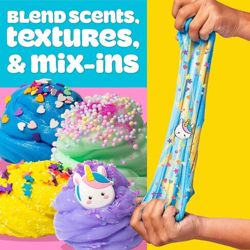 Play-Doh Kawaii Mix & Play Scented Compounds – Cloud, Butter, Foam, Super Stretch, Sensory Dough, Kit, Gifts for Kids, Sensory Toys, Party Favors for Kids 8-12, Playdoh Compound Packs in Saudi Arabia