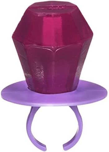 Ring Pop Purple Candy Lollipops, 30Ct Bulk Individually Wrapped in Very Berry Punch Flavor, Full Size, Fun Hard Candy For Birthday, Party Favors, Bachelorette Parties & Kids Gifts in Saudi Arabia