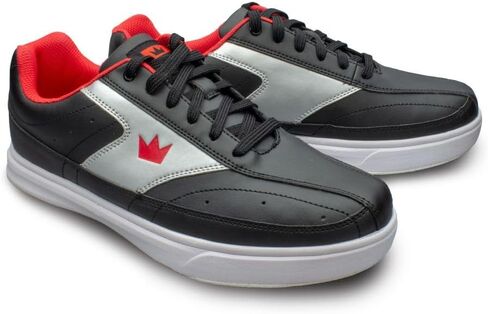 Brunswick Renegade Wht/Blk Mens Bowling Shoes in Kuwait