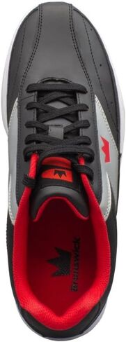 Brunswick Renegade Wht/Blk Mens Bowling Shoes in Kuwait