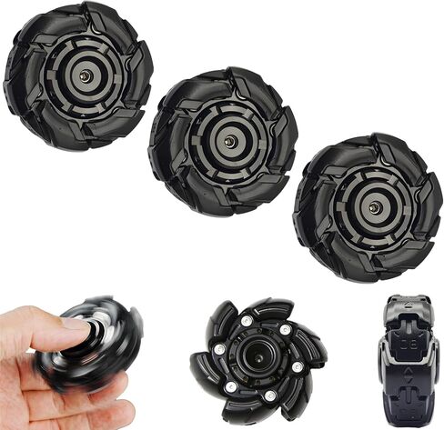 EDC Restless Decompression fingertip Open Armor Gyroscope Adult Rotating Metal Toy Office Leisure Desktop Gyroscope Gift Rotating Metal Toy (1 Pcs) in Kuwait