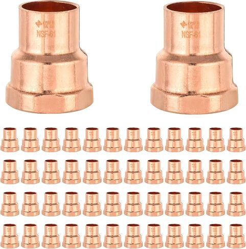 5-Pack Copper Fittings, 1-Inch Copper Female Adapter, C x FNPT with Sweat Solder Connection in Saudi Arabia