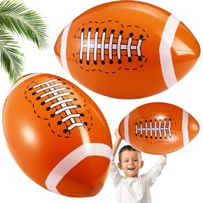 2 Pack 20 Inch Inflatable Basketball, Large Basketball Beach Ball for Pool, Bouncing Sports Ball for Summer Beach Game Birthday Party Decorations